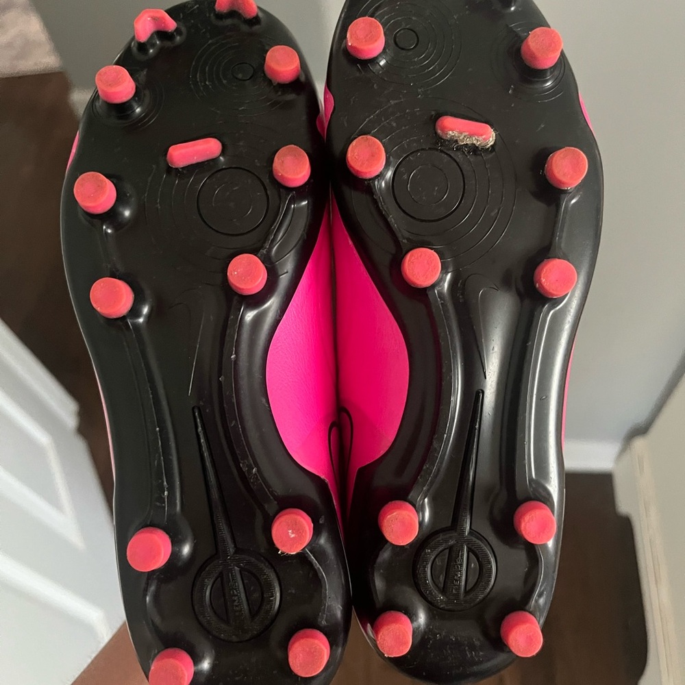 Nike Pink and Black Athletic Shoes